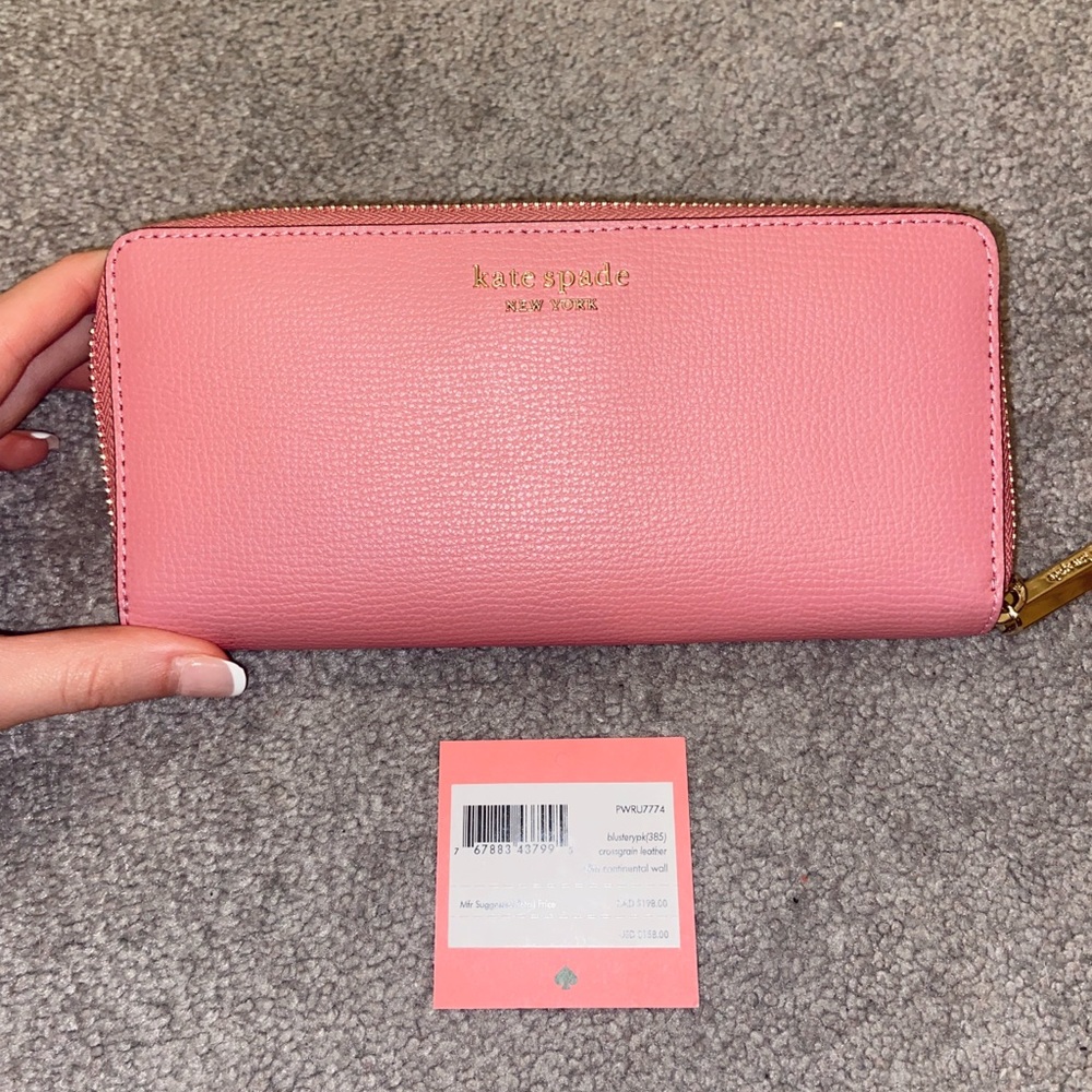 Pink Kate Spade Wallet